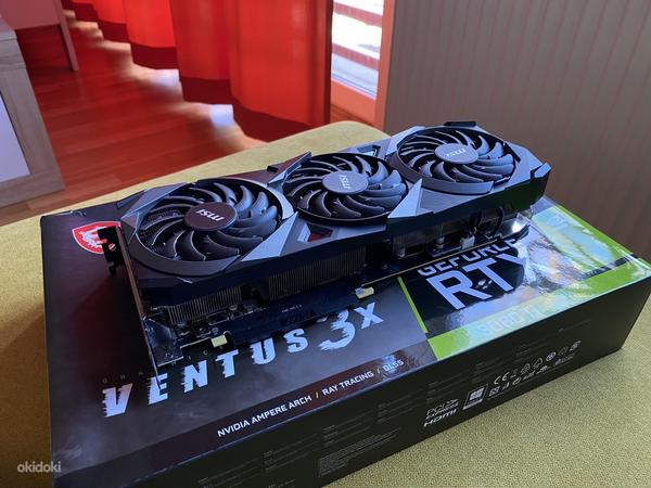 MSI GeForce RTX 3080 Ti VENTUS 3X 12G Tallinn, Видеокарты – okidoki