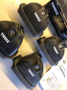 Thule Rapid System 753 jalad ja Thule XT kit 3118 komplekt (3 foto / 5)