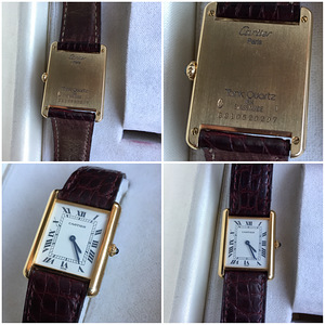 Cartier Золотые часы (3 фото из 3)