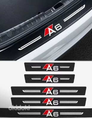 Komplekt kleebiseid AUDI A6 lävepakkudele