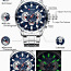 Роскошные мужские часы Curren - Space Edition (фото #3)