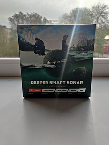 Sonar Deeper Smart Sonar CHIRP+ koos Wi-Fi ja GPS-iga, 3 kii (2 foto / 8)