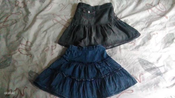 Джинсовая юбка 2 шт, 116 cm (фото #2)