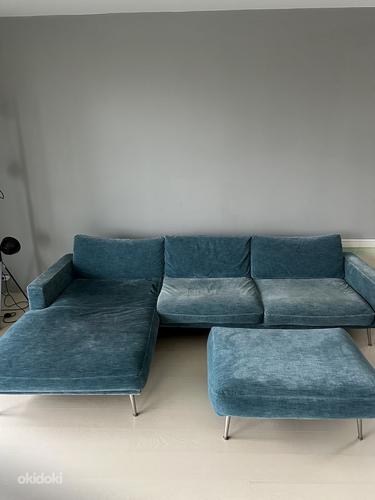 Bo Concept диван Carlton с оттоманкой (фото #2)