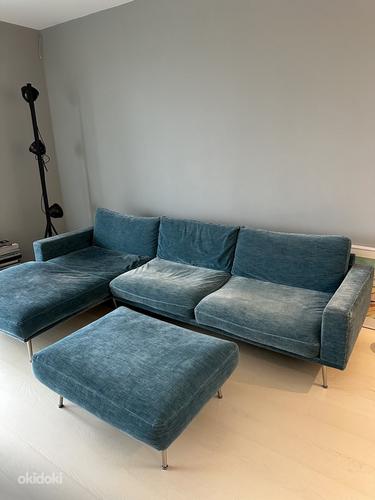 Bo Concept диван Carlton с оттоманкой (фото #4)