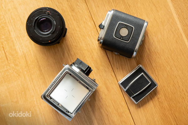 Hasselblad 500 C/M keskformaatkaamera + Planar 80mm F2.8 (foto #6)