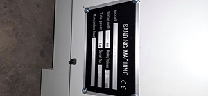 Шлифовальный станок с металлическим валом WOODLAND MACHINERY (10 фото из 10)