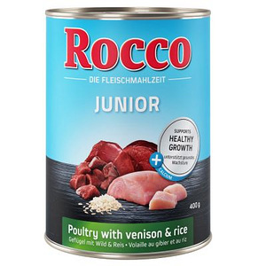 Rocco juunior. Kutsikatoit / Toit Kutsikale - 20tk x 400g. (1 foto / 5)
