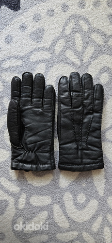 Мужские кожаные перчатки (фото #1)