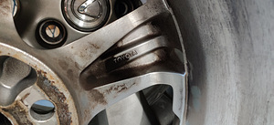 Оригинальные диски Lexus / Toyota R18 + Bridgestone Blizzak (2 фото из 5)
