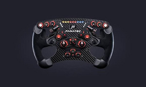 Fanatec Podium DD1 base + wheel F1 V2.5 X + Moza SR-P pedals (1 foto / 4)