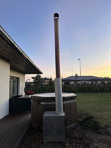 Kümblustünn tünnisaun 1.8m väliahjuga (2 foto / 3)