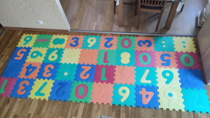 Mängumatt puzzle 40 tk (1 foto / 2)