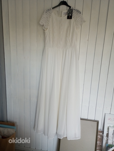Valge uus kleit, suurus 38 (foto #4)