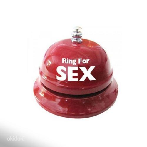 Настольный звонок "Ring for sex". (фото #2)