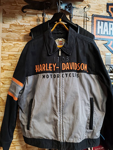 Meeste tekstiiljakk Harley Davidson XL (1 foto / 10)