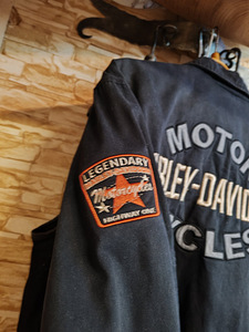 Meeste tekstiiljakk Harley Davidson XL (6 foto / 10)