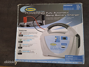 Ring RECB208 8A 12V täisautomaatne akulaadija (1 foto / 1)