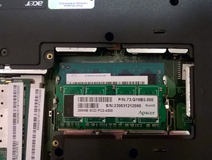 DDR2 PC2-4300 SOD 2 X 256MB Apacer (2 foto / 3)