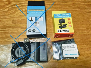 Olympus Li-70B battery (2 foto / 3)