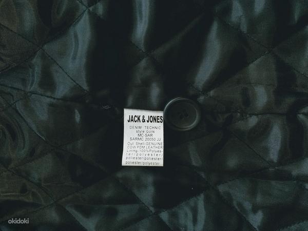 Jack & Jones, Quin leather Lacket, Denimtechnic, Black, L (foto #7)