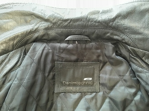 Jack & Jones, Quin leather Lacket, Denimtechnic, Black, L (5 foto / 10)