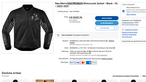 Icon Wireform Textile Jacket, Black, L (7 фото из 8)