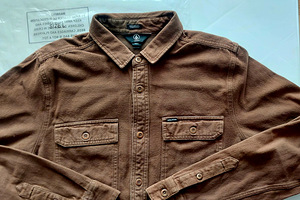 Volcom Khaki Shirts L