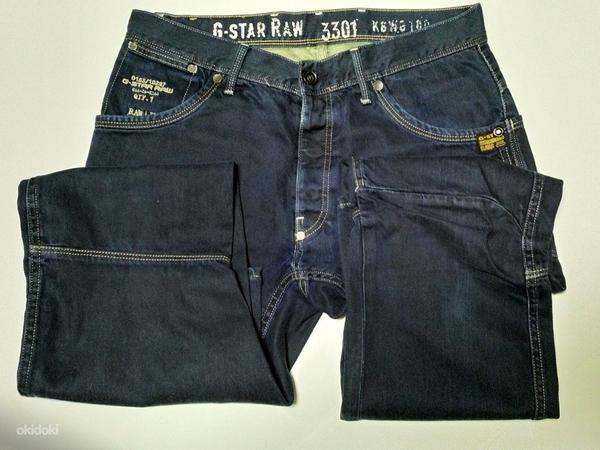 G-Star RAW Denim 3301 Straight Jeans W34 L34 (foto #4)