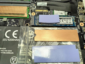 Heat-conducting radiator for M.2 NGFF 2280 (6 foto / 10)