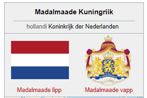 Velcro plaaster Hollandi Kuningriigi lipp (2 foto / 3)