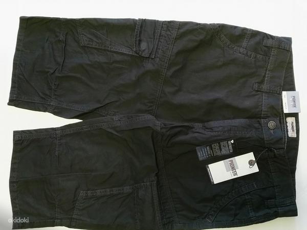 PIONEER Jeans Shorts Bermudas 3 QUARTER CARGO black W34 (foto #5)