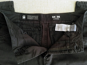 G-Star RAW ROXIC STRAIGHT TAPERED CARGO PANTS W34 L36 (3 foto / 10)