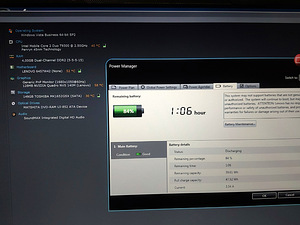 Lenovo IBM ThinkPad T61p pluss tarvikud (8 foto / 10)