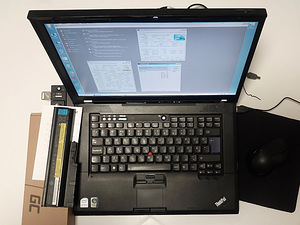 Lenovo IBM ThinkPad T61p плюс аксессуары