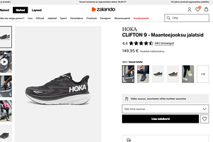 HOKA ONE ONE M CLIFTON 9 Wide 43-44 EU (7 foto / 7)
