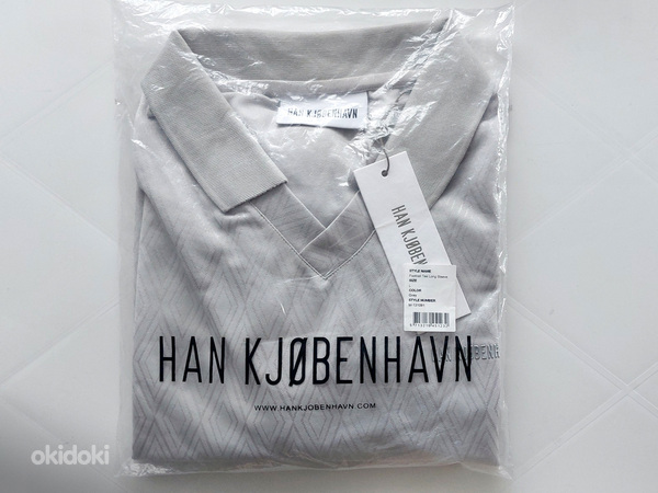 HAN KJØBENHAVN Men's V-Neck Football Long Sleeve Jersey XL (foto #1)