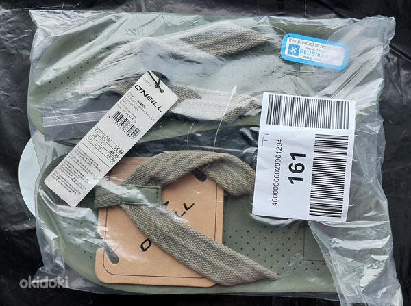 Мужские шлепанцы O'Neill Punch Canvas Winter Moss 43EU 10US
