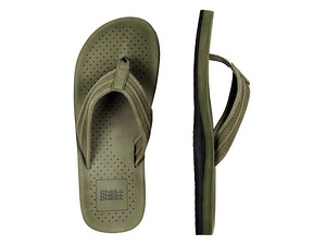 O'Neill Flip Flops Men Punch Canvas Winter Moss 43EU 10US (2 foto / 7)