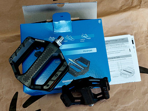 Shimano PD-EF202 Bike Flat Pedals + Reflector SM-PD69 (4 foto / 10)