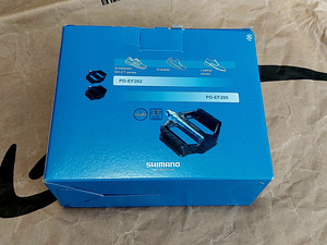 Shimano PD-EF202 Bike Flat Pedals + Reflector SM-PD69 (6 foto / 10)