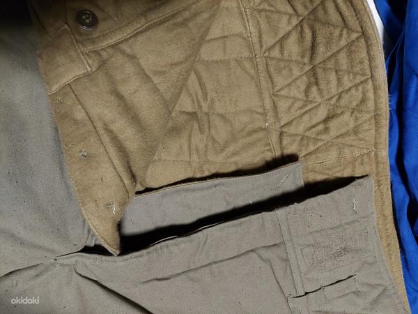 Военное пальто и ватные брюки (фото #7)