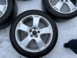 18" 5x112 Audi veljed + talverehvid (2 foto / 6)