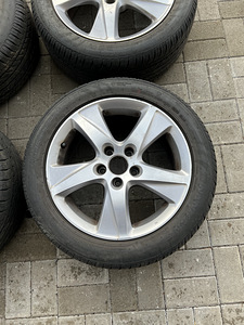 Honda 17" 5x114.3 veljed+ korralikud suverehvid (7 foto / 9)
