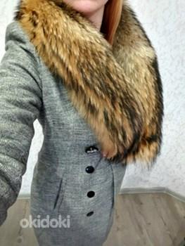 Зимнее пальто, натуральный мех (фото #1)