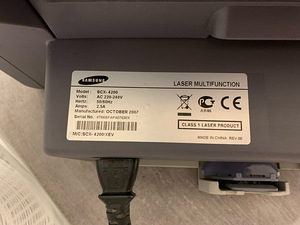 Samsung SCX-4200 черно-белый лазерный принтер сканер копир (4 фото из 4)