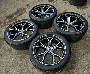 R20 veljed 5x120 BMW M Style X5 X6 F15 F16 andurid michelin (2 foto / 10)