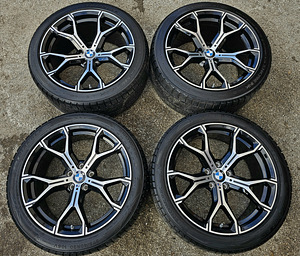 R20 veljed 5x120 BMW M Style X5 X6 F15 F16 andurid michelin (3 foto / 10)