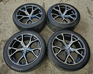 R20 veljed 5x120 BMW M Style X5 X6 F15 F16 andurid michelin (5 foto / 10)