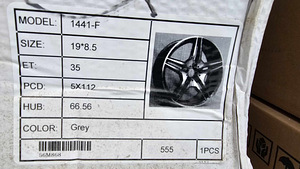 R19 veljed 5x112 MB AMG uued, CLS E S C V Vito Viano jne (3 foto / 3)